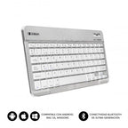 SUBBLIM Teclado Bluetooth Smart BT Keyboard Silver - imagen 1
