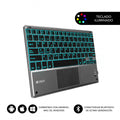 SUBBLIM Teclado Bluetooth Smart Backlit BT Keyboard Touchpad Grey - imagen 1