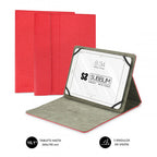 SUBBLIM Funda Tablet Clever Stand Tablet Case 10,1" Red - imagen 1