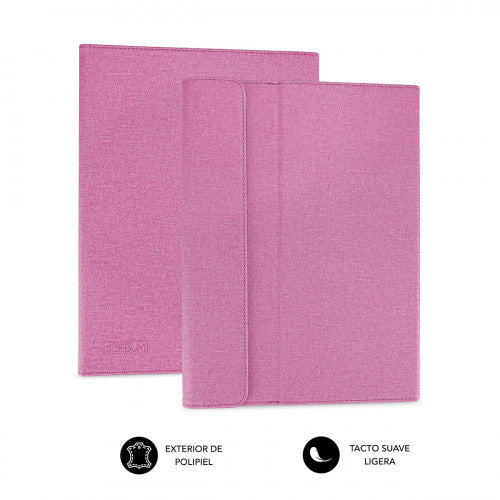 SUBBLIM Funda Tablet Clever Stand Tablet Case 10,1" Pink - imagen 3