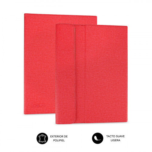 SUBBLIM Funda Tablet Clever Stand Tablet Case 10,1" Red - imagen 3