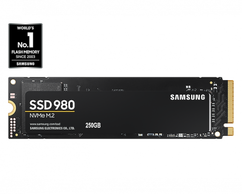 Imagen de Samsung SSD M.2 250 GB PCIe 3.0 NVMe Velocidad Lectura 1300 MB/s Escritura 2900 MB/s
