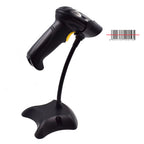 Ewent EW3430 lector de código de barras Lector de códigos de barras portátil 1D LED Negro - imagen 3