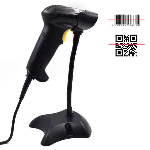Ewent EW3410 lector de código de barras Lector de códigos de barras portátil 2D LED Negro - imagen 3