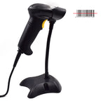 Ewent EW3400 lector de código de barras Lector de códigos de barras portátil 1D Laser Negro - imagen 3