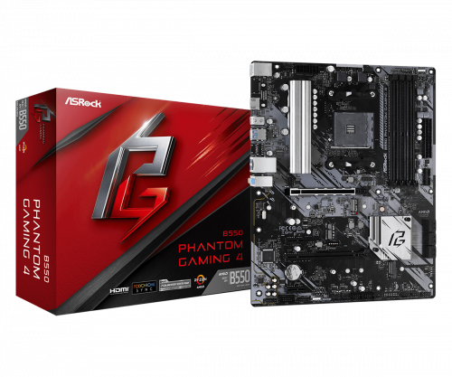 Asrock B550 Phantom Gaming 4 AMD B550 Zócalo AM4 ATX - imagen 1