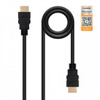 Nanocable HDMI V2.0, 1.5m cable HDMI 1,5 m HDMI tipo A (Estándar) Negro - imagen 1