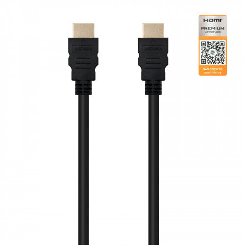 Nanocable HDMI V2.0, 1.5m cable HDMI 1,5 m HDMI tipo A (Estándar) Negro - imagen 2