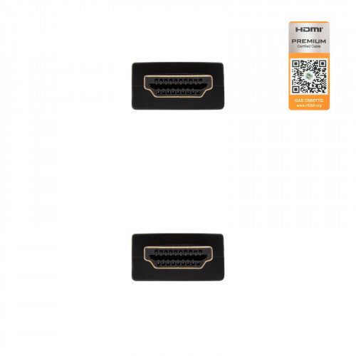 Nanocable HDMI V2.0, 1.5m cable HDMI 1,5 m HDMI tipo A (Estándar) Negro - imagen 3