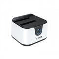 TooQ DOCK STATION SATA 2.5/3.5 A USB 3.0 CLONE OTB NEGRO-BLANCO - imagen 1
