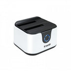TooQ DOCK STATION SATA 2.5/3.5 A USB 3.0 CLONE OTB NEGRO-BLANCO - imagen 1
