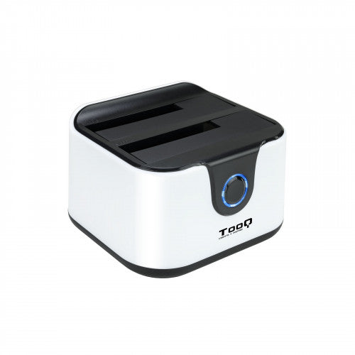 TooQ DOCK STATION SATA 2.5/3.5 A USB 3.0 CLONE OTB NEGRO-BLANCO - imagen 1