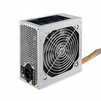 TooQ TQEP-500SSE unidad de fuente de alimentación 500 W 24-pin ATX ATX Plata - imagen 1