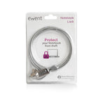 Ewent EW1241 cable antirrobo Plata 1,5 m - imagen 3