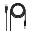 Nanocable CABLE USB 2.0 IMPRESORA, TIPO A/M-B/M, NEGRO, 1.8 M - imagen 1