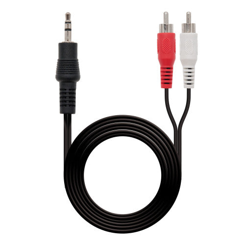 Nanocable CABLE AUDIO ESTEREO 3.5/M-2xRCA/M 1.5 M - imagen 3