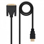Nanocable CABLE DVI A HDMI DVI18+1/M-HDMI A/M 1.8 M - imagen 1