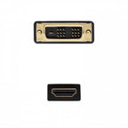 Nanocable CABLE DVI A HDMI DVI18+1/M-HDMI A/M 1.8 M - imagen 3