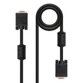 Nanocable CABLE SVGA CON FERRITA HDB15/M-HDB15/M 10 M - imagen 1