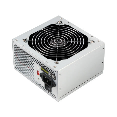 TooQ TQEP-500S-INT unidad de fuente de alimentación 500 W 24-pin ATX ATX Plata - imagen 2
