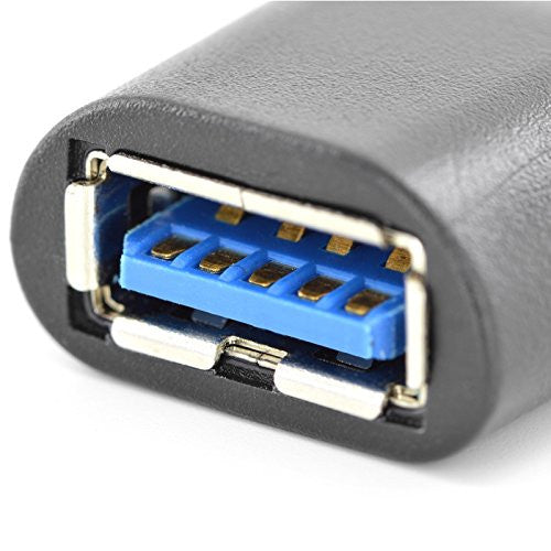 Ewent EW-100518-000-N-P cambiador de género para cable USB 3.1 Type C USB 3.1 Type A Negro - imagen 3