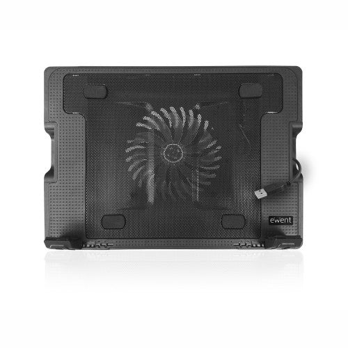 Ewent EW1258 almohadilla fría 43,2 cm (17") 1000 RPM Negro - imagen 2