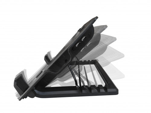 Ewent EW1258 almohadilla fría 43,2 cm (17") 1000 RPM Negro - imagen 3