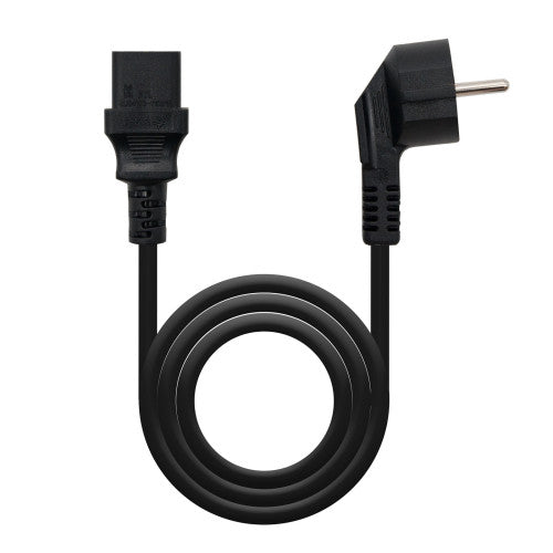 Nanocable 10.22.0105 cable de transmisión Negro 5 m C13 acoplador CEE7/7 - imagen 1