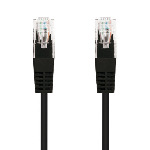 Nanocable 10.20.0101-BK cable de red Negro 1 m Cat5e U/UTP (UTP) - imagen 2