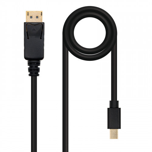 Nanocable DisplayPort, 2m Mini DisplayPort Negro - imagen 1