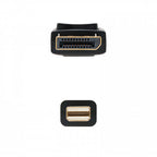 Nanocable DisplayPort, 2m Mini DisplayPort Negro - imagen 3