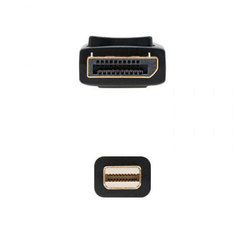 Nanocable DisplayPort, 2m Mini DisplayPort Negro - imagen 3