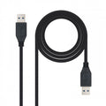 Nanocable 10.01.1002-BK cable USB 2 m USB 3.2 Gen 1 (3.1 Gen 1) USB A Negro - imagen 1