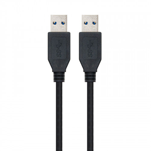 Nanocable 10.01.1002-BK cable USB 2 m USB 3.2 Gen 1 (3.1 Gen 1) USB A Negro - imagen 2