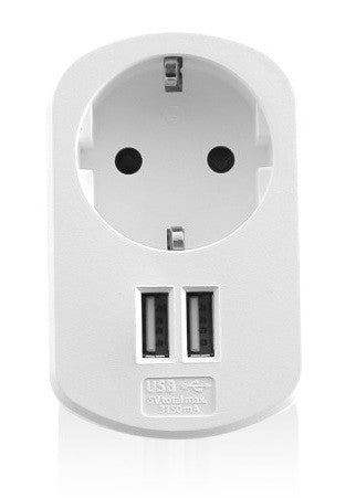 Ewent EW1211 cargador de dispositivo móvil Blanco Interior - imagen 1