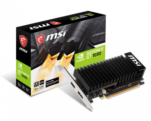 MSI GeForce GT 1030 2GHD4 LP OC - imagen 1