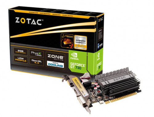 Zotac GeForce GT 730 2GB NVIDIA GDDR3 - imagen 1