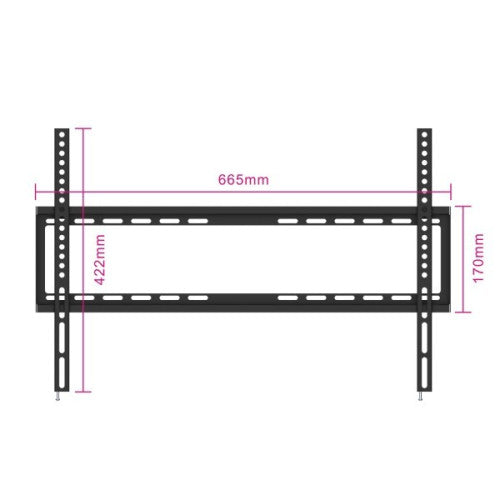 Ewent EW1503 soporte para TV 177,8 cm (70") Negro - imagen 2