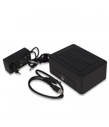 Ewent EW7014 base de conexión para disco duro Negro - imagen 3
