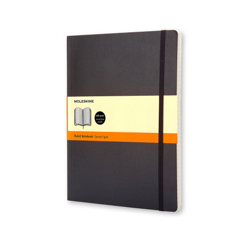 Moleskine LIBRETA CLASICA TAPA BLANDA NEGRA XL (19X25CM) RAYADA MOLESKINE QP621 - imagen 1