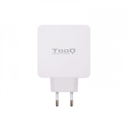 TooQ Cargador de Pared doble puerto USB-C PD + USB A QC3.0, 48W - imagen 2