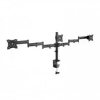 TooQ Soporte de mesa para 3 pantallas (monitor / plasma / LCD / LED) 13"-27" - imagen 1