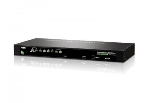 Aten CS1308 interruptor KVM Montaje en rack Negro