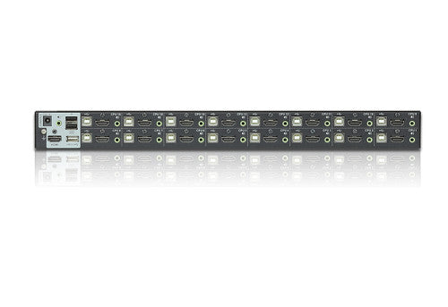 Aten CS17916 interruptor KVM Montaje en rack Negro - imagen 2