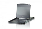 Imagen de Aten CL6708MW interruptor KVM Montaje en rack Negro