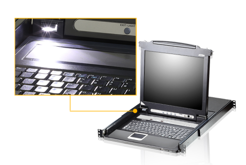 Aten CL5716M interruptor KVM Montaje en rack Negro - imagen 2