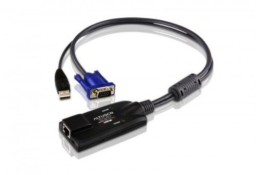 Aten KA7570 cable para video, teclado y ratón (kvm) Negro