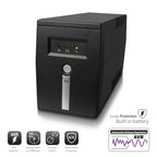 Ewent EW3946 sistema de alimentación ininterrumpida (UPS) Línea interactiva 600 VA 360 W 1 salidas AC - imagen 2