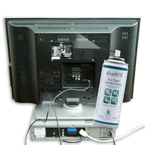 Ewent EW5614 kit de limpieza para computadora Pantallas / Plásticos, Universal Espray para limpieza de equipos 200 ml - imagen 3