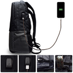 Ewent EW2529 maletines para portátil 43,9 cm (17.3") Mochila Negro - imagen 2